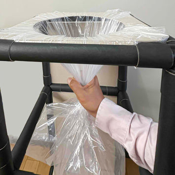 紙管回収ゴミ箱