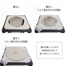 画像をギャラリービューアに読み込む, 紙管回収ゴミ箱