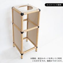 画像をギャラリービューアに読み込む, 紙管回収ゴミ箱