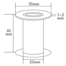 画像をギャラリービューアに読み込む, 紙 スプール ボビン(手芸その他用)