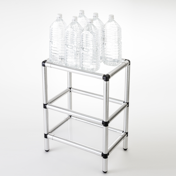 ラブ紙管ラック(3段天板付き)